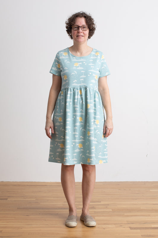 Women's Stockholm Dress - Islands Blue