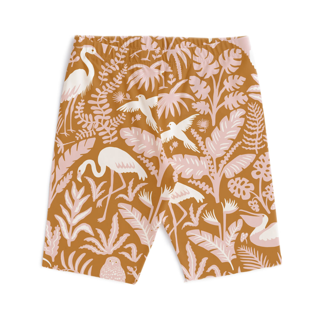 gold bike shorts