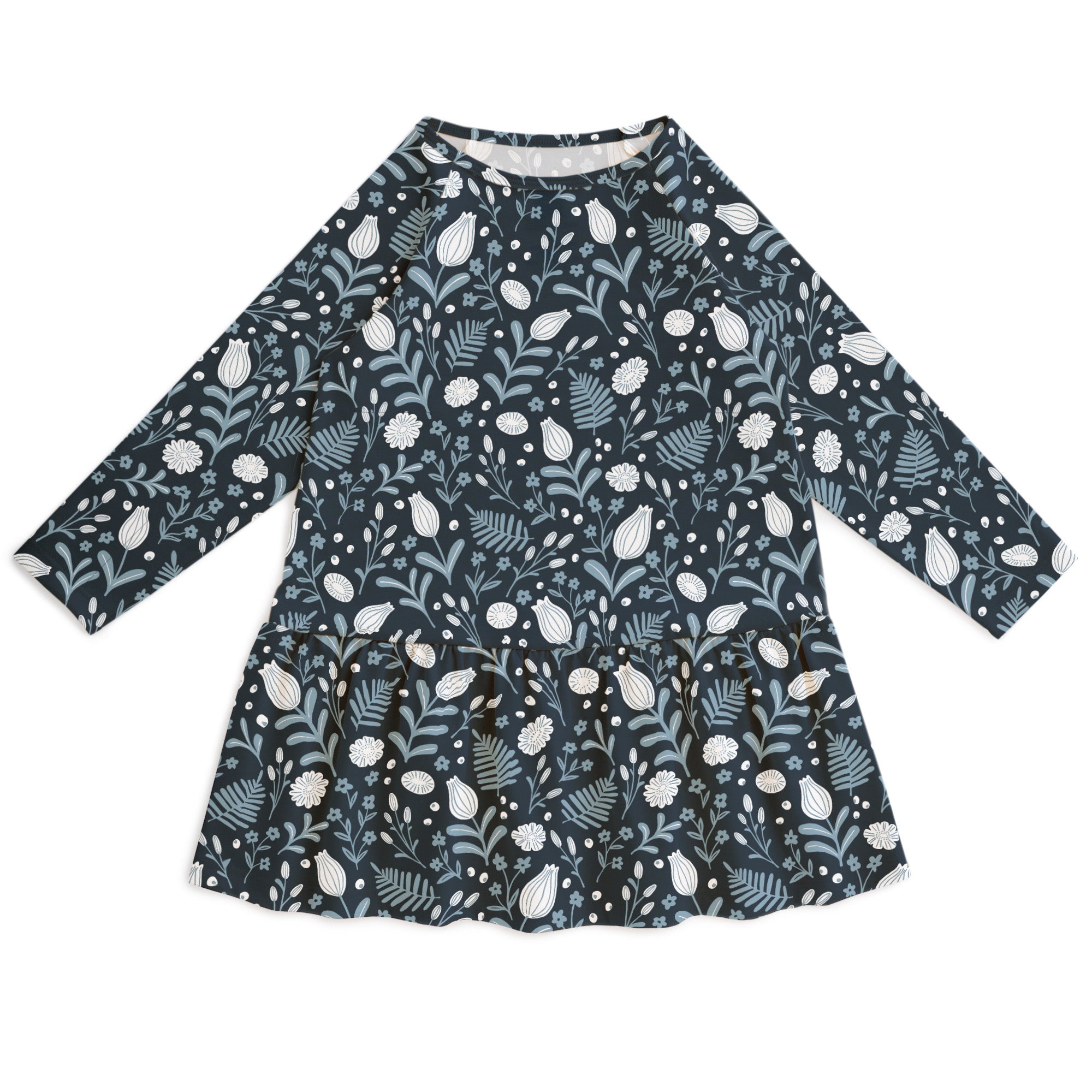 Certified Organic Cotton Kids Dresses - Winter Water Factory