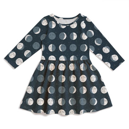 Calgary Dress - Moons Night Sky