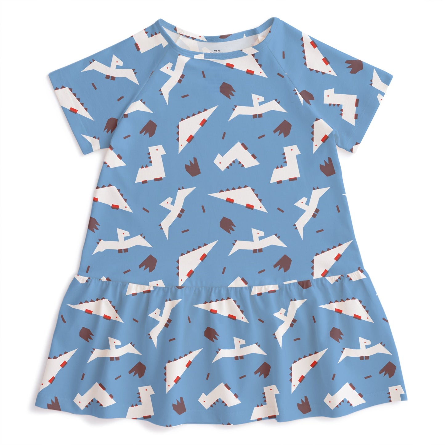 Milwaukee Dress - Dino Dreams Blue